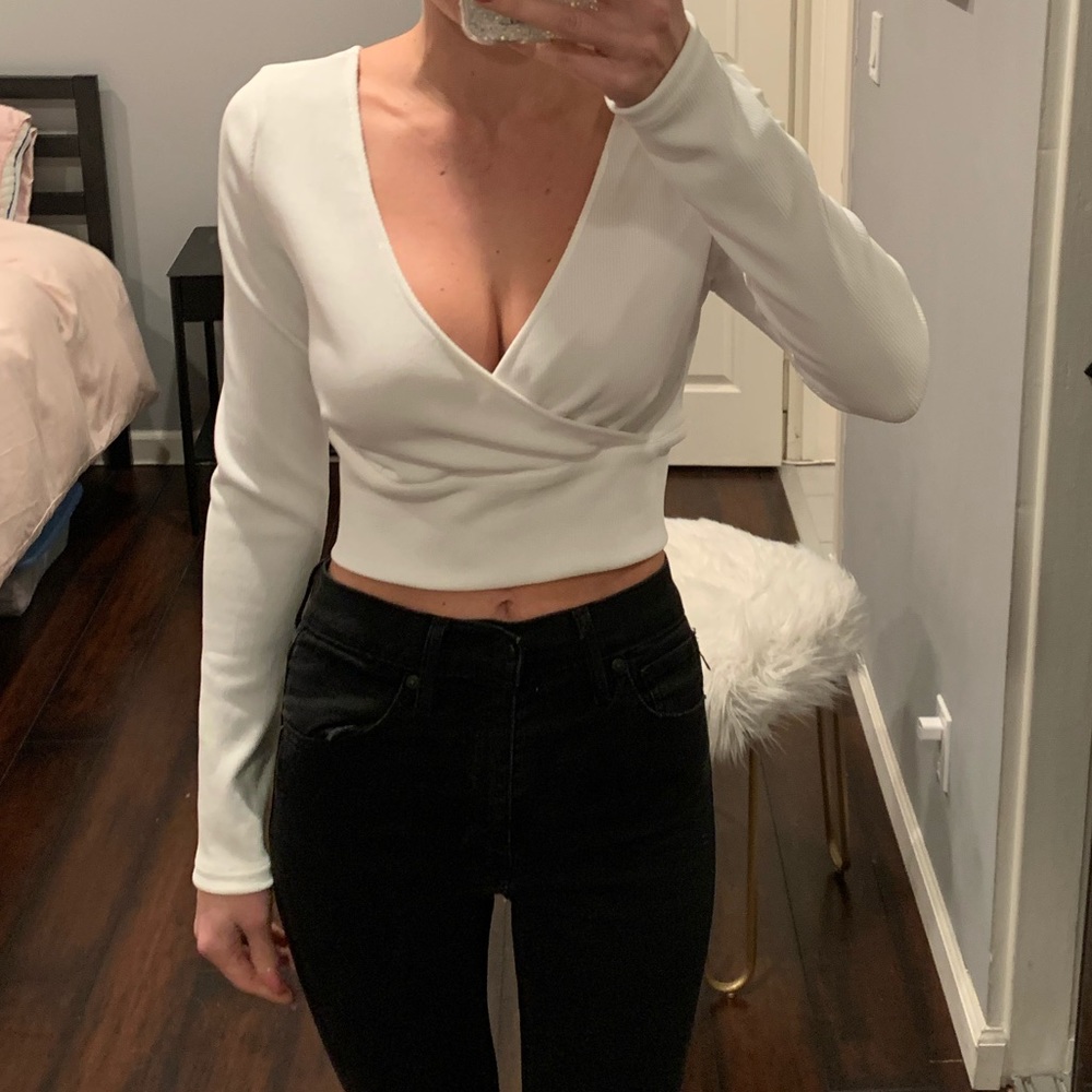 Superdown Penny Tie Back Top